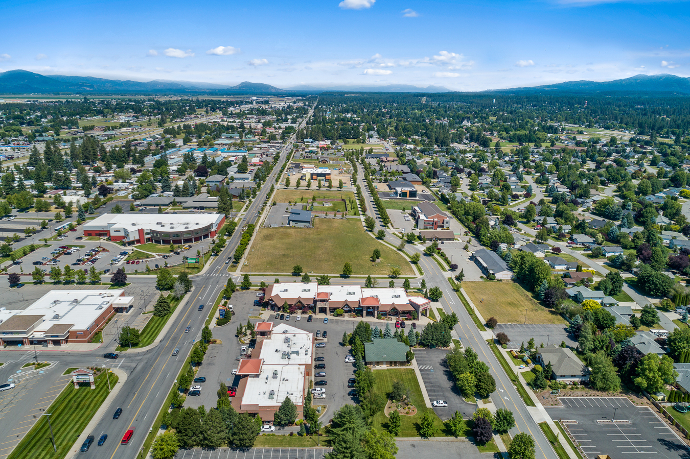 Aerial View Looking North 8238 N Government Way